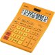 Kalkulator biurkowy CASIO GR-12C-RG-W-EP 12-bitowy pomarań.